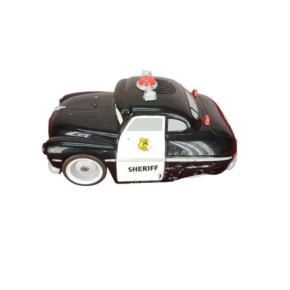 Disney Cars Shake N Go Sheriff Car Sounds and Motion Mattel 2006 Works Needs Bat